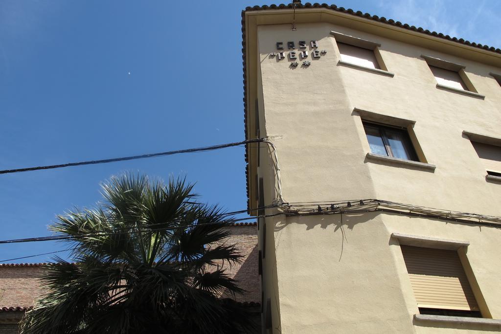 Hostal Casa Pepe Tauste Bagian luar foto